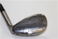 Greg Norman's Personal Used Unmarked Wedge with Lead Tape on Back