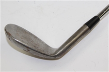 Greg Norman's Personal Used Unmarked Wedge with Lead Tape on Back