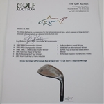 Greg Norman's Personal Macgregor GN V-Foil 60.11 Degree Wedge