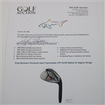 Greg Norman's Personal Used TaylorMade ZTP 52/09 Milled 52 Degree Wedge