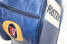 Greg Norman Shark Logo Fosters Vibrant Blue Den Golf Bag