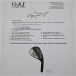 Greg Norman's Personal Used Titleist Vokey Design 260-12 60 Degree Wedge