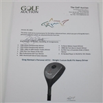 Greg Norman's Personal ACCU - Weight Custom Built Fit Heavy Driver