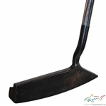 Greg Norman's Personal Unmarked Black Blade Putter w/RG Grip