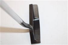 Greg Norman's Personal Unmarked Black Blade Putter w/RG Grip