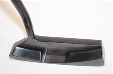 Greg Norman's Personal Unmarked Black Blade Putter w/RG Grip