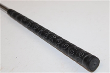 Greg Norman's Personal Unmarked Black Blade Putter w/RG Grip