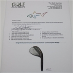Greg Norman's Personal Used Unmarked & Unstamped Wedge