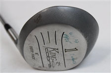Greg Norman's Personal King Cobra 9 Degree Deep Face Driver w/Writing