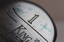 Greg Norman's Personal King Cobra 9 Degree Deep Face Driver w/Writing