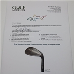 Greg Norman's Personal Titleist GN Vokey Design 56 Degree Wedge 