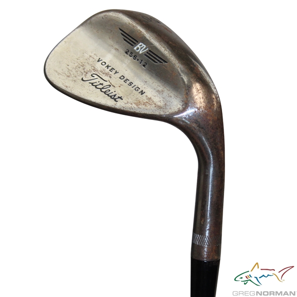 Greg Normans Personal Titleist Vokey Design 256.12 56 Degree Wedge