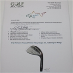 Greg Norman's Personal Titleist Vokey Design 256.12 56 Degree Wedge