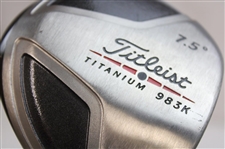 Greg Norman's Personal Titleist Titanium 983K 7.5 Degree Driver