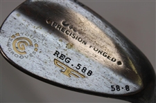 Greg Norman's Personal Tour Zip Groves Precision Forged Reg. 588 58 Degree Wedge