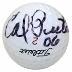 Calvin Peete Signed Titleist Logo Golf Ball with 06 JSA ALOA