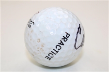 Calvin Peete Signed Titleist Logo Golf Ball with '06' JSA ALOA