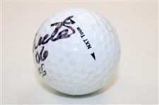 Calvin Peete Signed Titleist Logo Golf Ball with '06' JSA ALOA