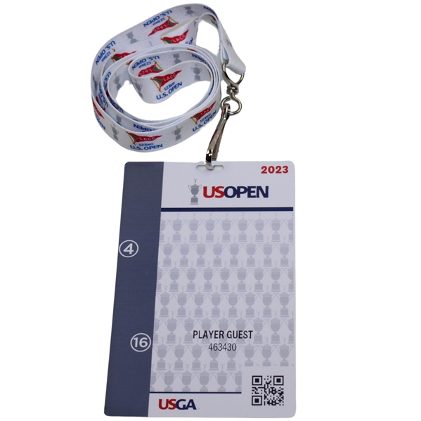 2023 US Open at Los Angeles CC Player Guest Badge #463430
