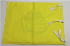 Scottie Scheffler Signed 2022 Masters Embroidered Flag w/'278' & '-10' JSA ALOA