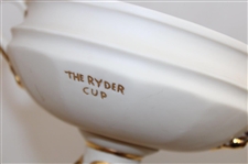 1987 Ryder Cup at Muirfield Village Team USA Ceramic Trophy Awarded to Mark Calcavecchia