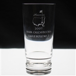 Mark Calcavecchias 2007 Masters Tournament Hole No. 2 Steuben Crystal Eagle Glass