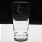 Mark Calcavecchia's 2007 Masters Tournament Hole No. 2 Steuben Crystal Eagle Glass