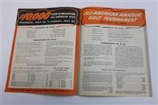 1943 Tam O Shanter All American Golf Tournaments Program