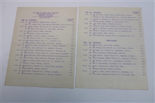 1943 Tam O Shanter All American Golf Tournaments Program