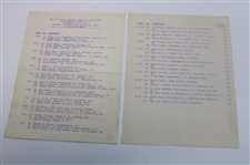 1943 Tam O Shanter All American Golf Tournaments Program