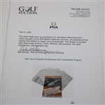 1943 Tam O Shanter All American Golf Tournaments Program
