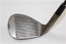 Greg Norman's Personal Used Unmarked Wedge with Lead Tape on Back 