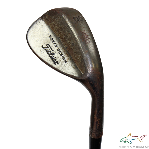 Greg Normans Personal Used Titleist Vokey Design 260-12 60 Degree Wedge