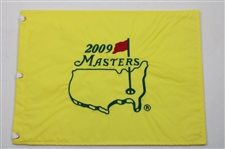 2009, 2011 & 2013 Masters Tournament Embroidered Flags - Cabrera, Schwartzel & Scott Winner
