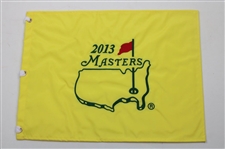 2009, 2011 & 2013 Masters Tournament Embroidered Flags - Cabrera, Schwartzel & Scott Winner