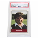 Fred Couples 1985 Miller Press PGA Hand Cut Card PSA Graded Gem MT 10