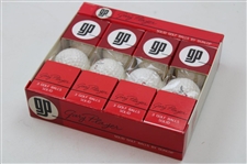 Dunlop Gary Player Golf Ball Box W/Balls & Signed Cut Card JSA ALOA