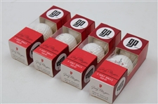 Dunlop Gary Player Golf Ball Box W/Balls & Signed Cut Card JSA ALOA