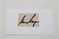 Dunlop Gary Player Golf Ball Box W/Balls & Signed Cut Card JSA ALOA