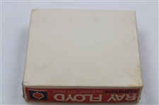 Ray Floyd Signature Solid State Golf Ball Box W/Balls & Signed Cut Card JSA ALOA