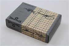 Spalding Johnny Miller Autograph Golf Ball Box W/Balls & Signed Cut Card JSA ALOA