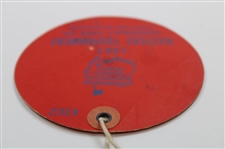 1967 Masters Tournament Wednesday Practice Rd Ticket #4362 - Gay Brewer Winner