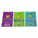 1997 Masters Tournament Monday, Tuesday & Wednesday Practice Rd Tickets - Tiger Woods Winner