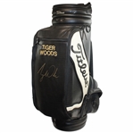 Tiger Woods Signed 1997 Masters Tournament Issued Titleist Golf Bag JSA ALOA