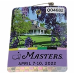 2022 Masters Tournament SERIES Badge #Q04682- Scottie Scheffler Winner