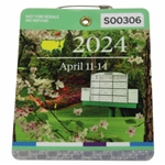 2024 Masters Tournament SERIES Badge #S00306 - Scottie Scheffler Winner
