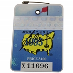 Ben Crenshaw Signed 1995 Masters Tournament SERIES Badge #X11696 JSA ALOA