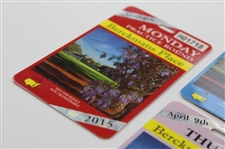 2015 Masters Tournament Monday, Tuesday, Wednesday & Thursday Berkmans Place Tickets