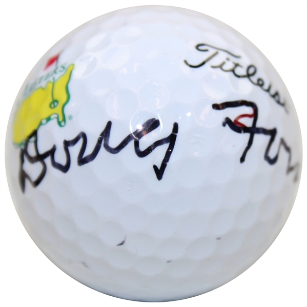 Doug Ford Signed Titleist Masters Logo Golf Ball JSA ALOA