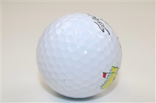 Doug Ford Signed Titleist Masters Logo Golf Ball JSA ALOA